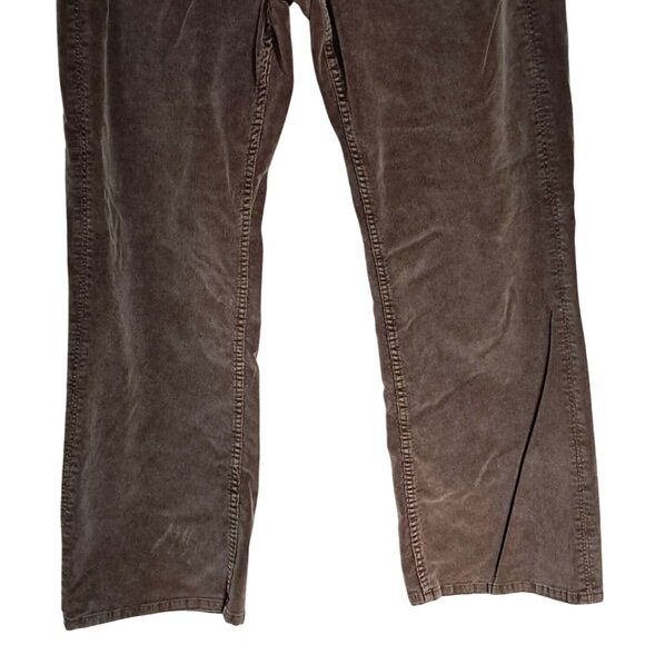 Y2K Zana Di Jeans Bootcut Brown Corduroy Womens Pants Size 22 - Picture 6 of 11